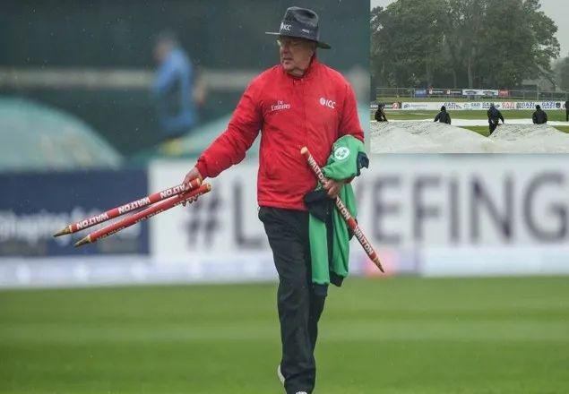 অবশেষে বৃষ্টির দখলে ম্যাচটি, খেলা পরিত্যক্ত 