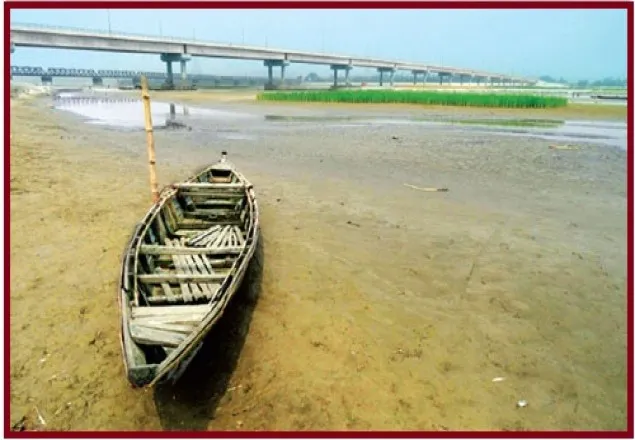 চুক্তি অনুযায়ী ফারাক্কা পয়েন্টে পানি দিচ্ছে না ভারত