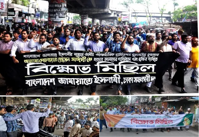 ‘রাজনৈতিক প্রতিহিংসা চরিতার্থ করতেই মাওলানা সাঈদী’কে বন্দি করে রেখেছে’