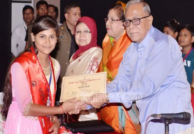 প্রতিযোগিতার কারনে শিশুদের স্বাভাবিক বেড়ে উঠা বাধাগ্রস্ত হচ্ছে: রাষ্ট্রপতি