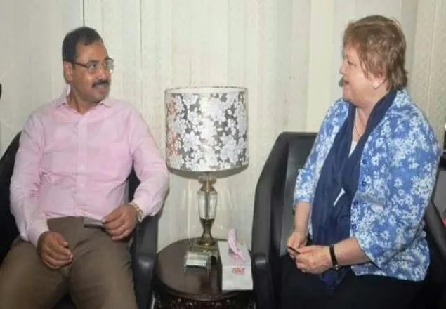 চসিক মেয়রের সাধে অষ্টেলিয়া হাই কমিশনারের সৌজন্য সাক্ষাৎ