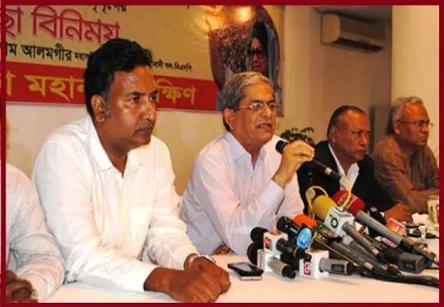 গণতন্ত্রের মুখোশ পড়ে এক ব্যক্তির শাসন চালু করেছে:  ফখরুল 
