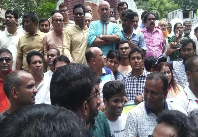 টাঙ্গাইলে বিএনপির প্রতিবাদ সভা