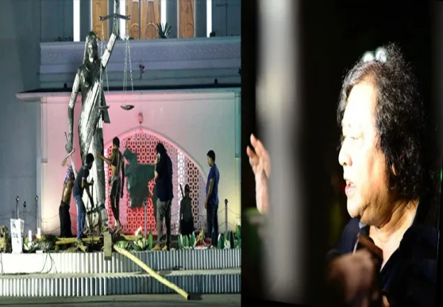 এটি গ্রিক দেবীর নয়, বাঙালি মেয়ের ভাস্কর্য: মৃণাল হক