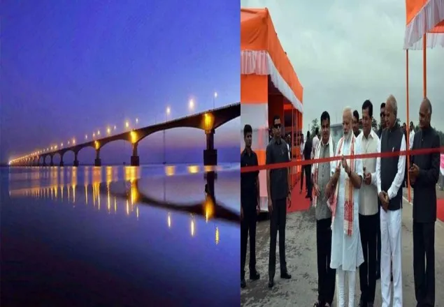 চীন সীমান্তে ভারতের দীর্ঘতম সেতুর উদ্ধোধন
