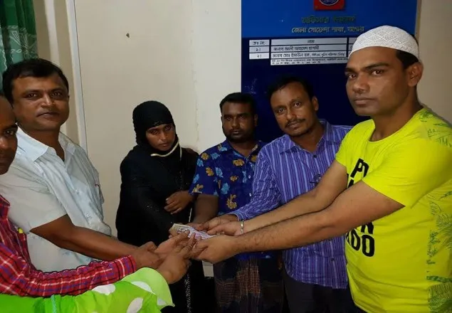 ওসির সহায়তায় ফিরে পেল মাদক সেবীর সংসার
