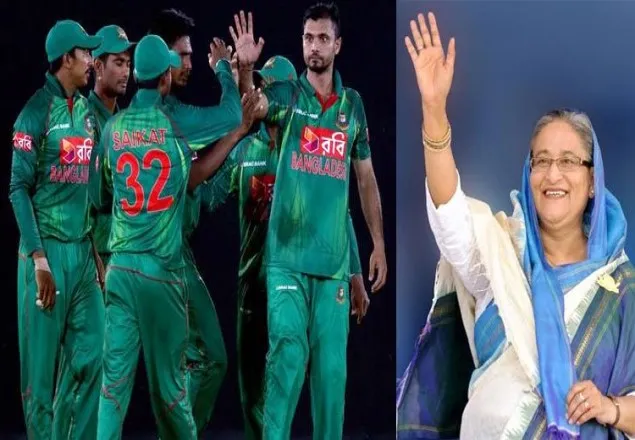 বাংলাদেশ দলকে প্রধানমন্ত্রীর অভিনন্দন