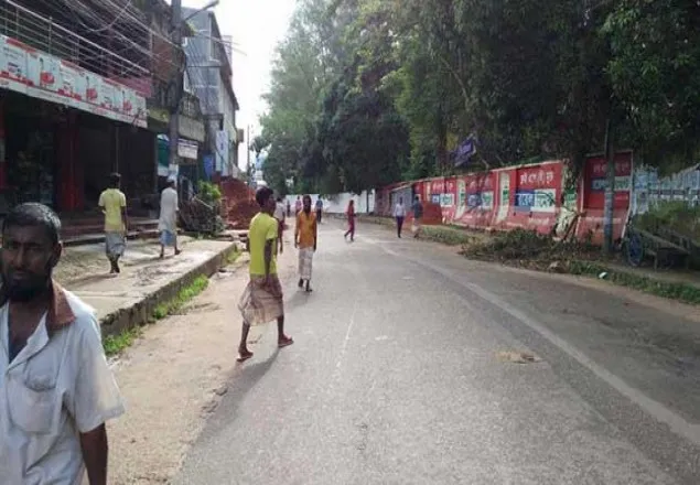 রাঙ্গামাটিতে হরতাল চলছে
