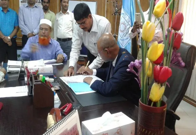বেরোবি উপাচার্য হিসেবে ড. কলিমউল্লাহ’র দায়িত্ব গ্রহন