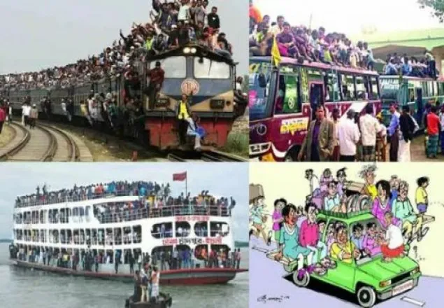 ঈদে সড়ক ও নৌপথে জনদুর্ভোগের আশঙ্কা 