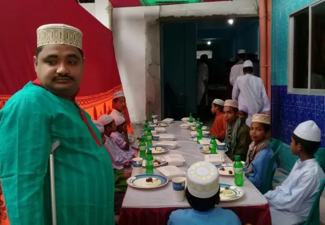 ৩০ এতিমের ভরসা প্রতিবন্ধী মাসুম পারভেজ