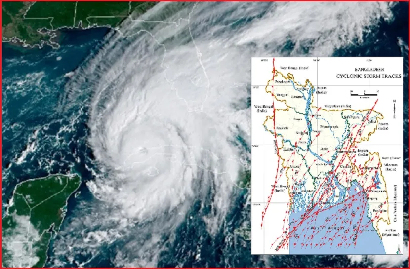 ঘূর্ণিঝড় সিত্রাং : আঘাত হানবে বরিশাল, চট্টগ্রাম, ফেনী, নোয়াখালী ও কুমিল্লায়