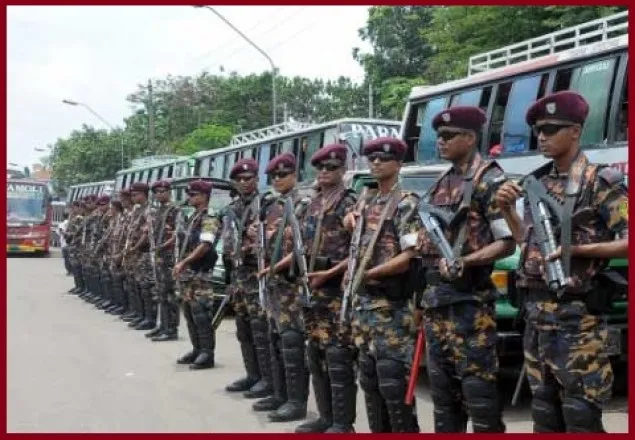 ঈদের নিরাপত্তায় আনসারের বিশেষ টিম 