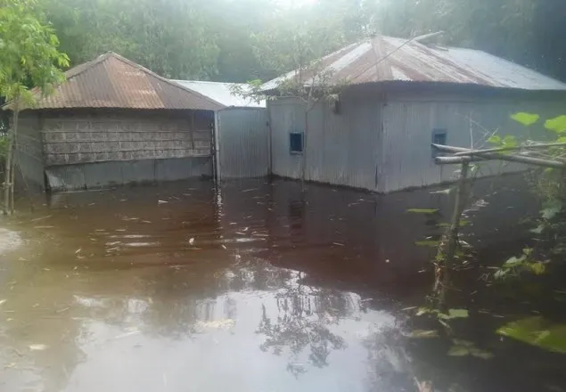 তিস্তায় পানি বৃদ্ধি, পানিবন্দি ৫ হাজার পরিবার