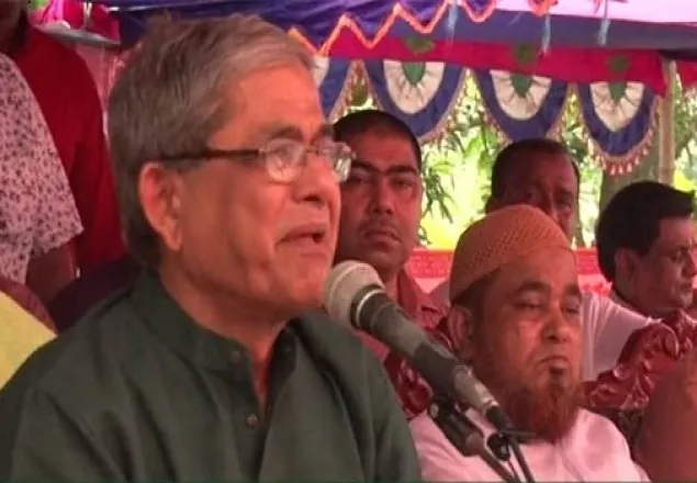 মিথ্যাবাদী সরকার জনগণের সাথে প্রতারণা করছে: মির্জা ফখরুল 