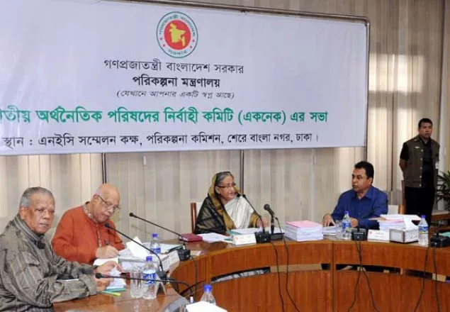 একনেকে ৬৩৯৩ কোটি টাকার ৯ প্রকল্পের অনুমোদন