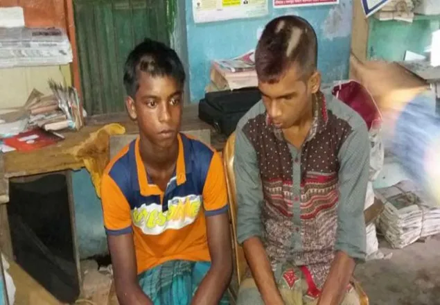 এমপি বিরোধী সমাবেশে যাওয়ায় দুই কিশোরের চুল কেটে দিল যুবলীগ নেতা
