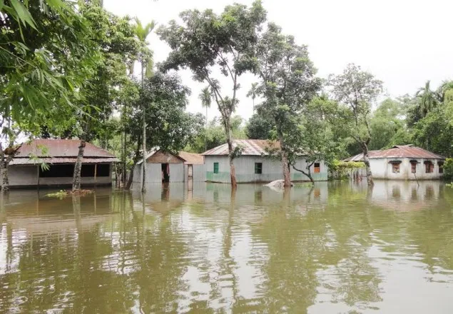 লালমনিরহাটে ধরলা নদীর পানি বৃদ্ধি, কমেছে তিস্তায়