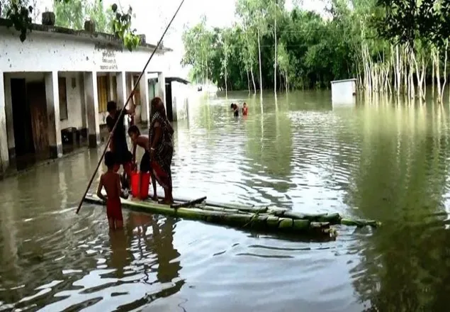 গাইবান্ধায় বন্যা পরিস্থিতির অবনতি, ১২৩ স্কুল বন্ধ