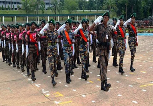 বিজিবিতে যোগ দিলেন আরও ৯৭ নারী সৈনিক
