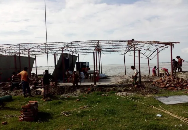 তিস্তায় ভাঙ্গনে শিক্ষা প্রতিষ্ঠানসহ ৫ শতাধিক ঘর বাড়ি বিলীন