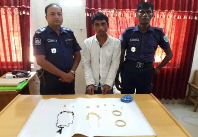 মৌলভীবাজারে চুরি হওয়া মালামাল উদ্ধার আটক-১