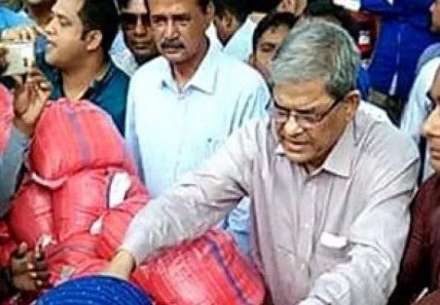 দিনাজপুরকে দুর্গত এলাকা ঘোষণার দাবি ফখরুলের
