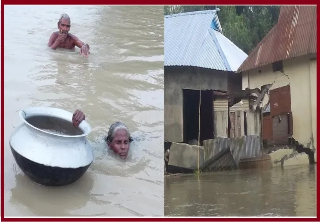 বন্যায় ৫৭ লাখ মানুষ ক্ষতিগ্রস্ত, প্রাণহানি ৯৩ 