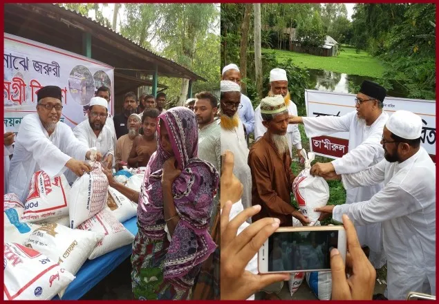 বন্যায় ক্ষতিগ্রস্ত, দুর্গত মানুষের প্রতি সাহায্যের হাত বাড়ান: মসজিদ মিশন 