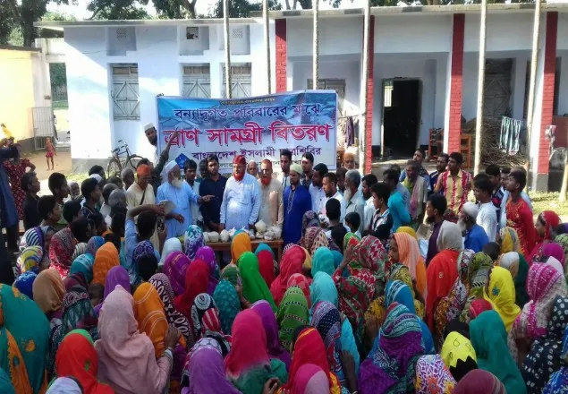 বন্যার্তদের কষ্ট লাঘবে দ্রুত ব্যবস্থা নিন: ছাত্রশিবির 