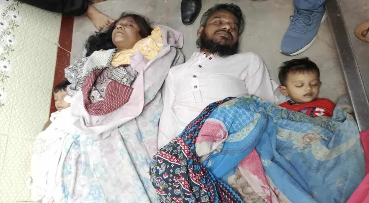 পল্লবীতে ২ সন্তানসহ মা-বাবার মরদেহ উদ্ধার