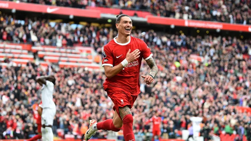 Klopp hails 'massive' strides made by Nunez
