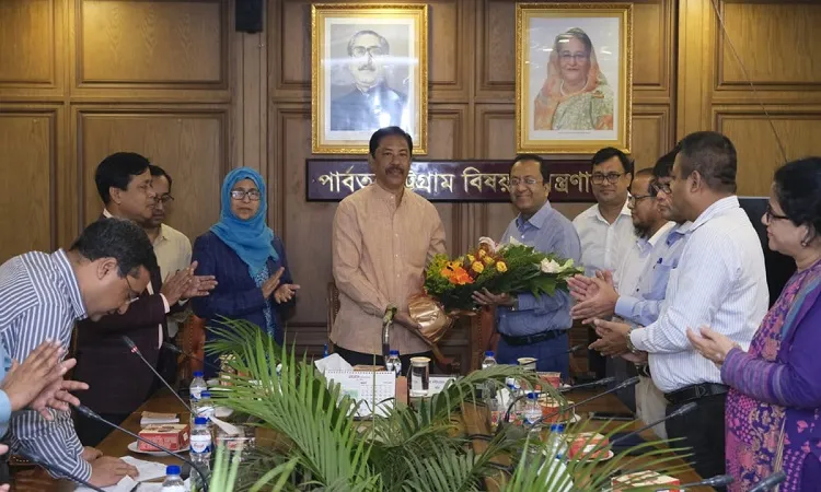 পার্বত্য চট্টগ্রাম বিষয়ক মন্ত্রণালয়ে যোগ দিলেন মো. মশিউর রহমান