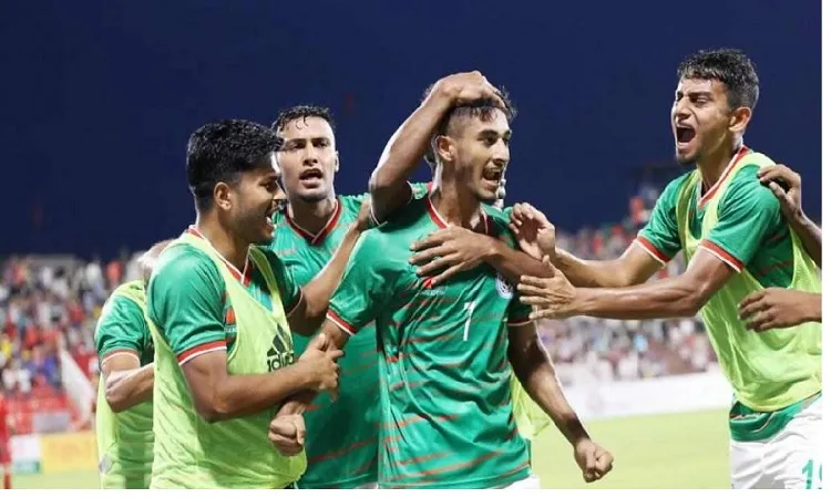 মোরসালিনের গোলে সিরিজ ড্র বাংলাদেশের