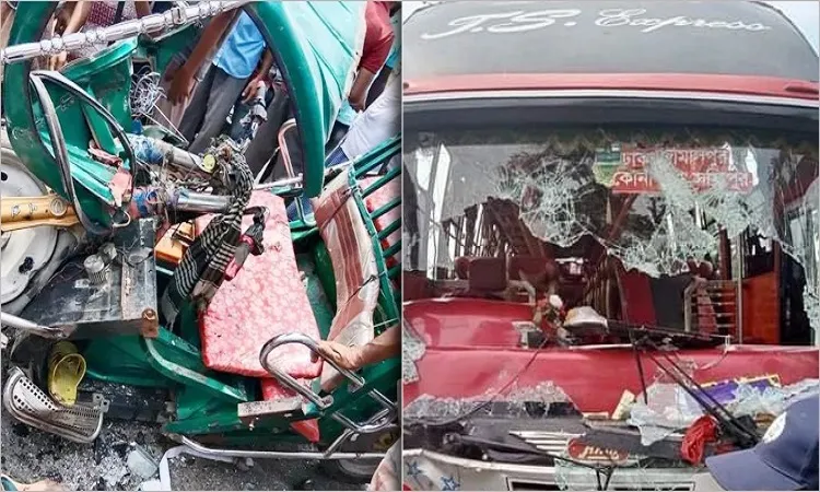 টাঙ্গাইলে সড়ক দুর্ঘটনায় শিক্ষার্থীসহ ০৪ জন নিহত
