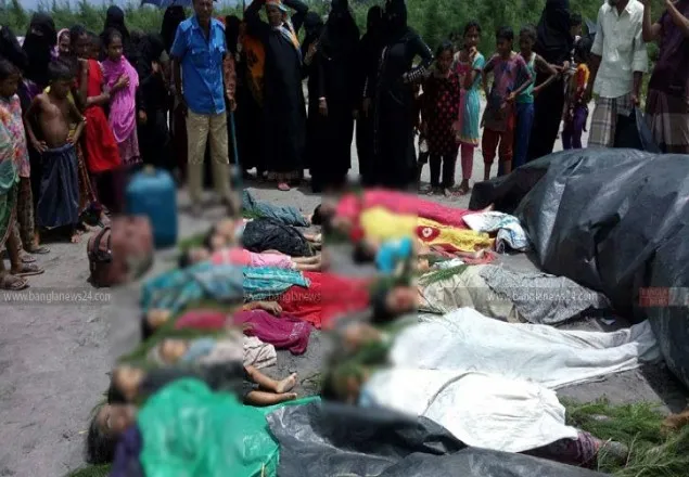 টেকনাফে আরও ১৯ রোহিঙ্গার লাশ