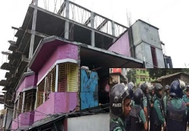 নারায়নগঞ্জে বিস্ফোরণে আহত ২