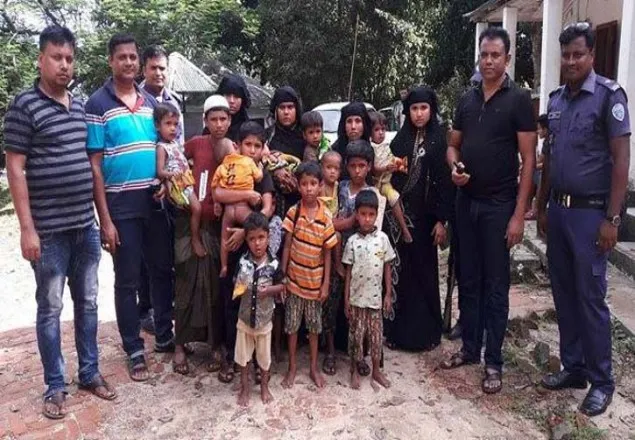 খাগড়াছড়িতে অনুপ্রবেশকারী ২৪ রোহিঙ্গাকে ক্যাম্পে প্রেরণ