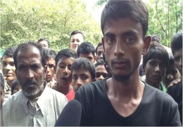 এক রোহিঙ্গা যুবকের মুখে সেনাবাহিনীর নির্যাতনের বর্ণনা