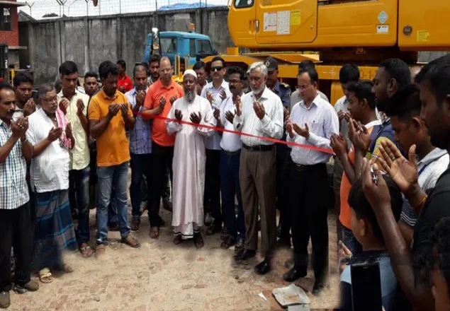 বেনাপোল বন্দরে ৪ কোটি টাকার ক্রেন উদ্বোধন