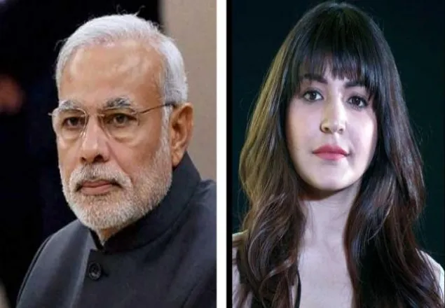 আনুশকাকে মোদির আমন্ত্রণ