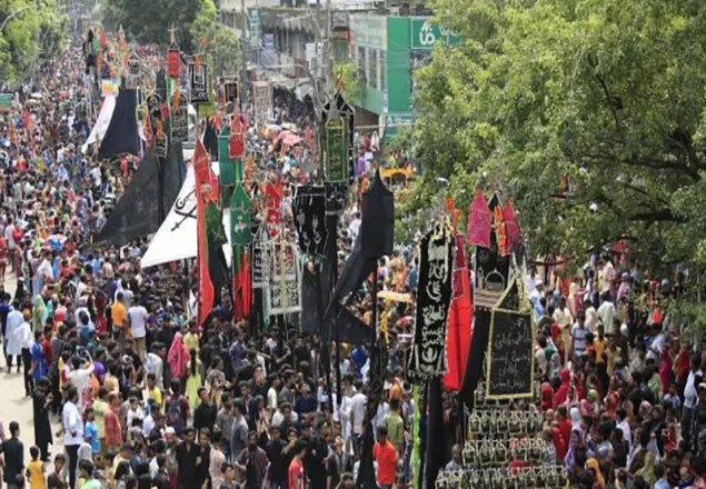 পালিত হচ্ছে পবিত্র আশুরা, রাজধানীতে তাজিয়া মিছিল 