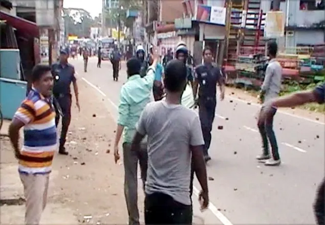 নোয়াখালীতে বিএনপি-পুলিশ সংঘর্ষ, আহত ২০