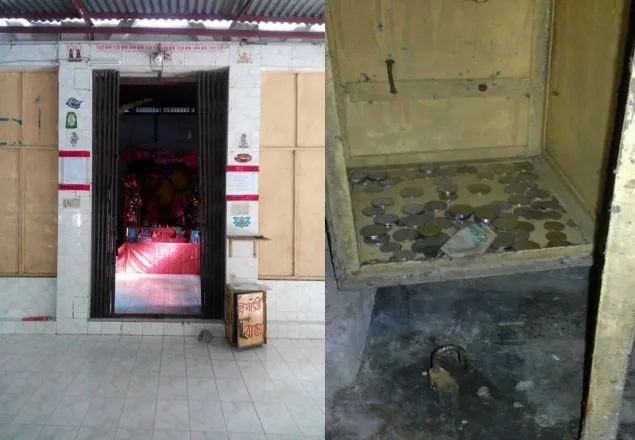 নোয়াখালীতে রাধা কৃষ্ণকে চুরি করে পালালো দুর্বৃত্তরা