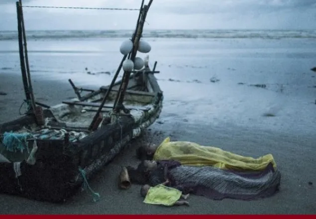 রোহিঙ্গাদের নৌকাডুবিতে নিহতের সংখ্যা বেড়ে ১২ 