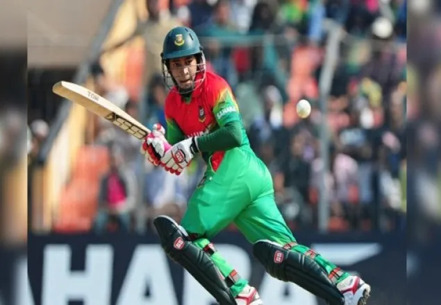 মুশফিক ও কায়েসের দুর্দান্ত জুটিতে এগিয়ে যাচ্ছে  বাংলাদেশ