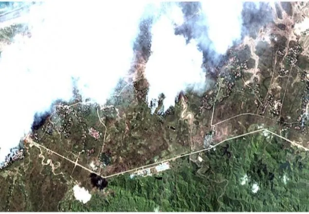 রাখাইনে রোহিঙ্গাদের গ্রামগুলোই শুধু পুড়েছে