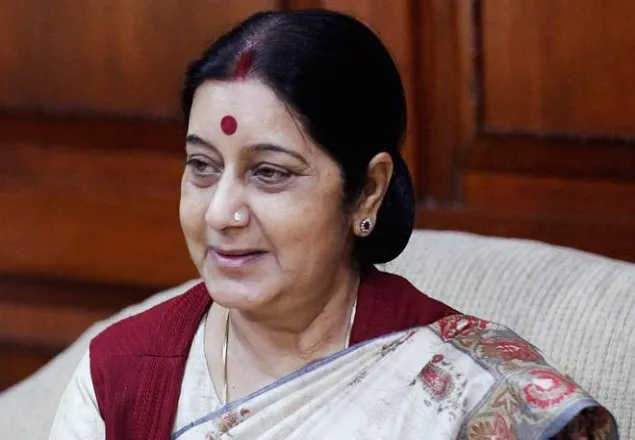 আজ ঢাকায় আসছেন সুষমা স্বরাজ