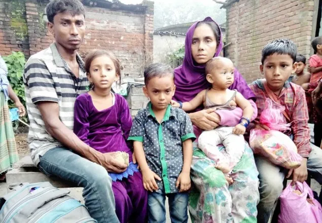 ভারত থেকে বাংলাদেশে প্রবেশের পর ৬ রোহিঙ্গা আটক