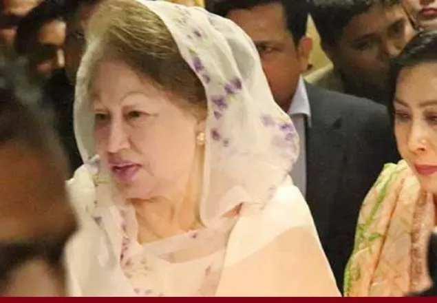 গুলশানের বাসায় পৌঁছেছেন খালেদা জিয়া 